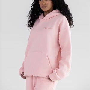 NEW Comfrt Bubble Gum Pink Pastel Hoodie, Sz S